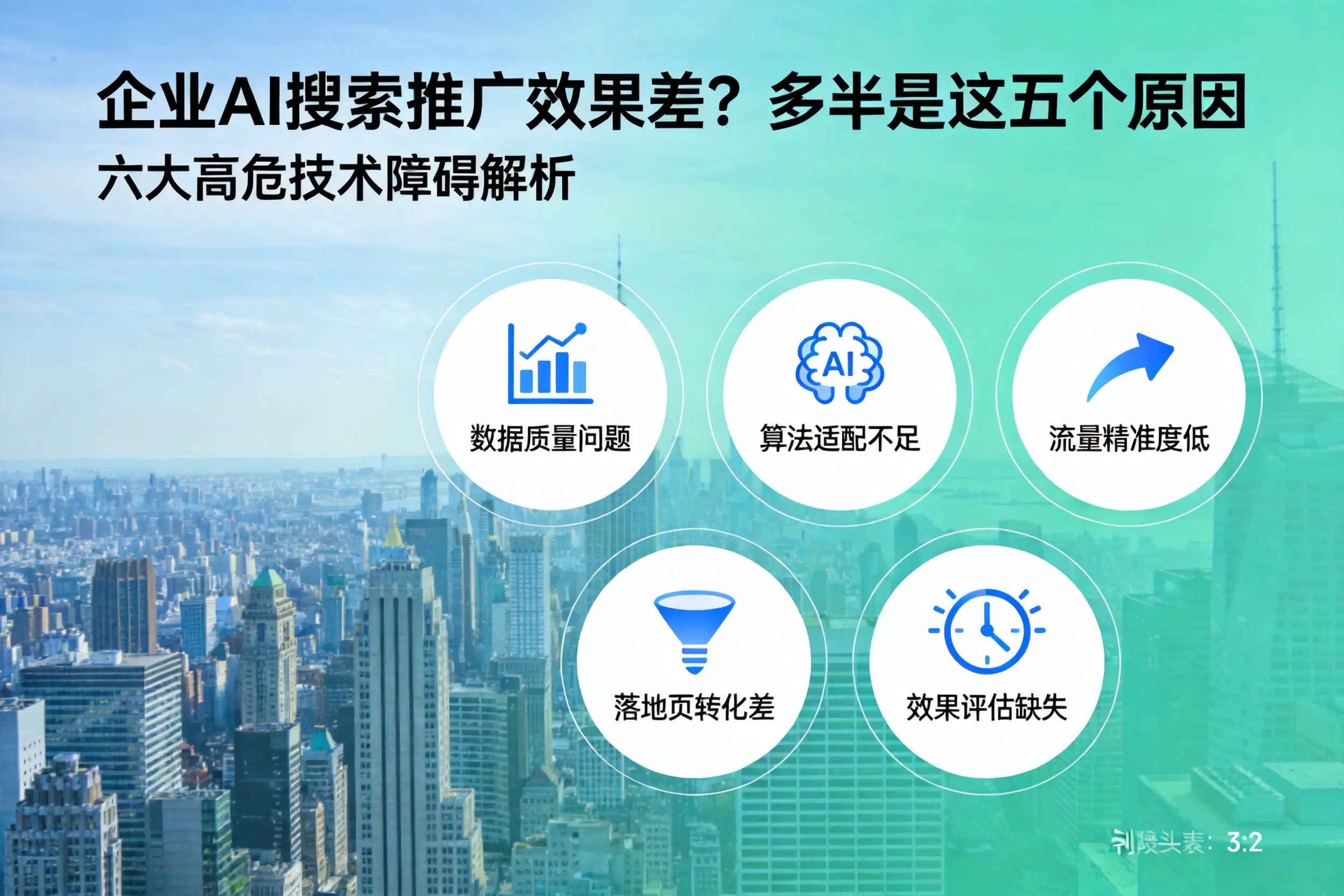 都昌企业AI搜索推广效果差?多半是这五个原因